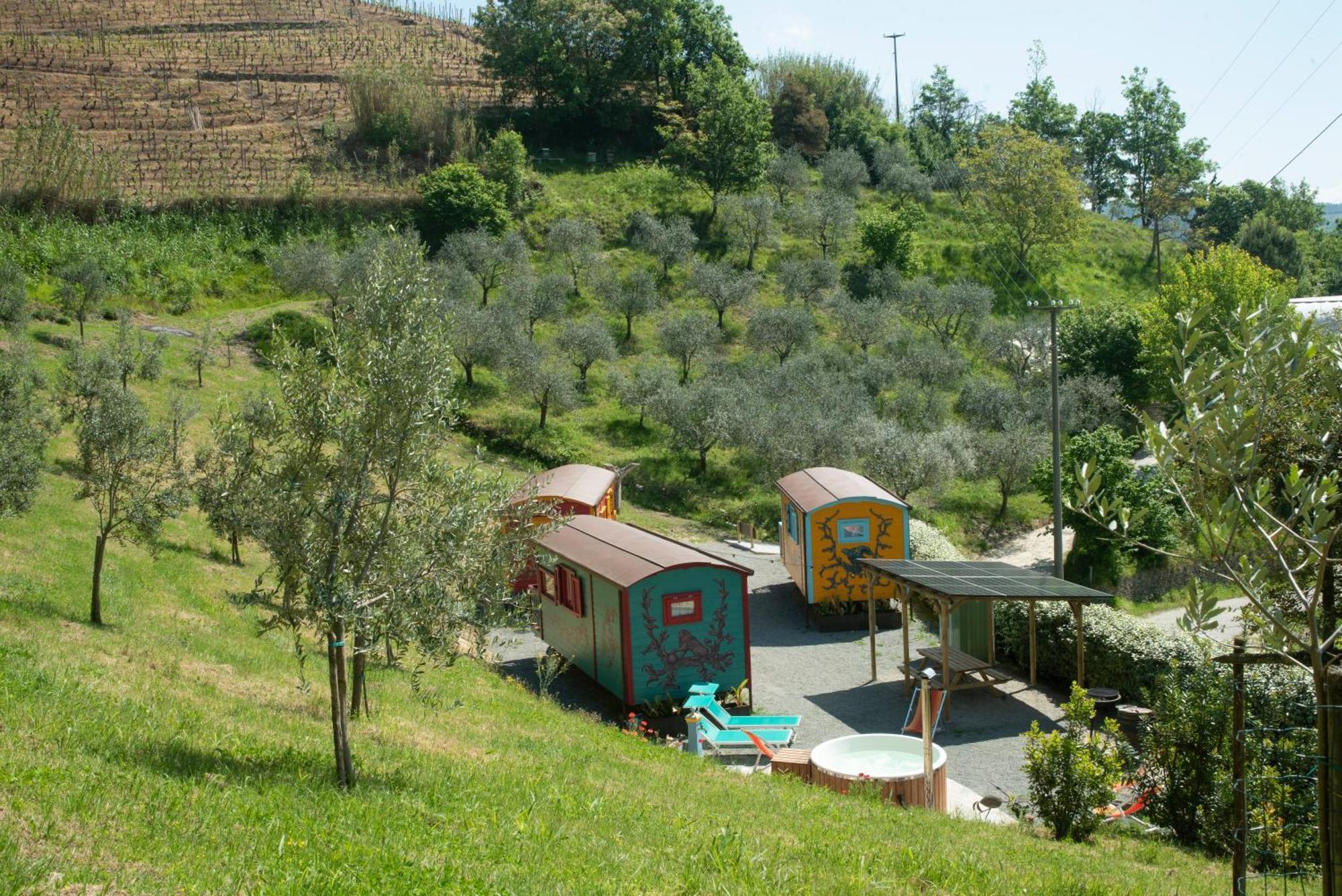 Agriturismo La Rovere - I Carrozzoni Gitani Cossano Belbo Eksteriør billede